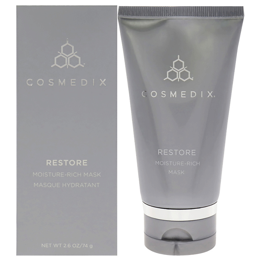 фото Cosmedix маска для лица увлажняющая moisture-rich restore mask