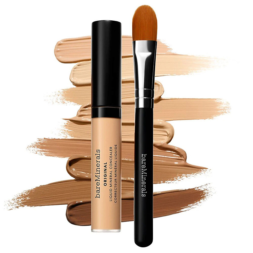 фото Bareminerals консилер для лица минеральный liquid mineral foundation