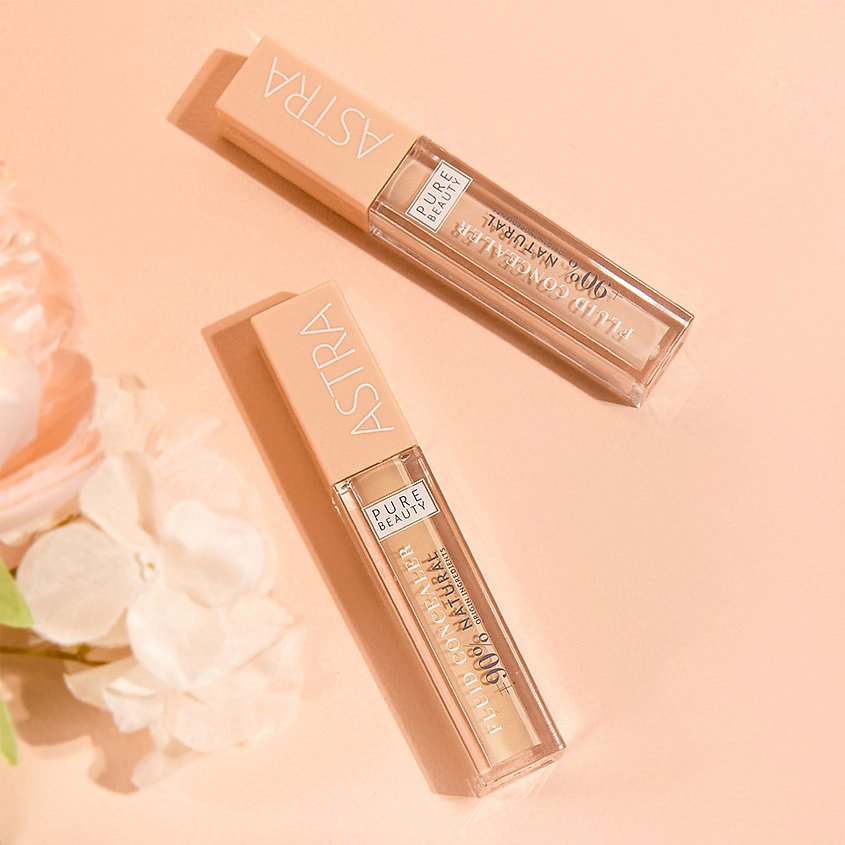 фото Astra консилер для лица pure beauty fluid concealer