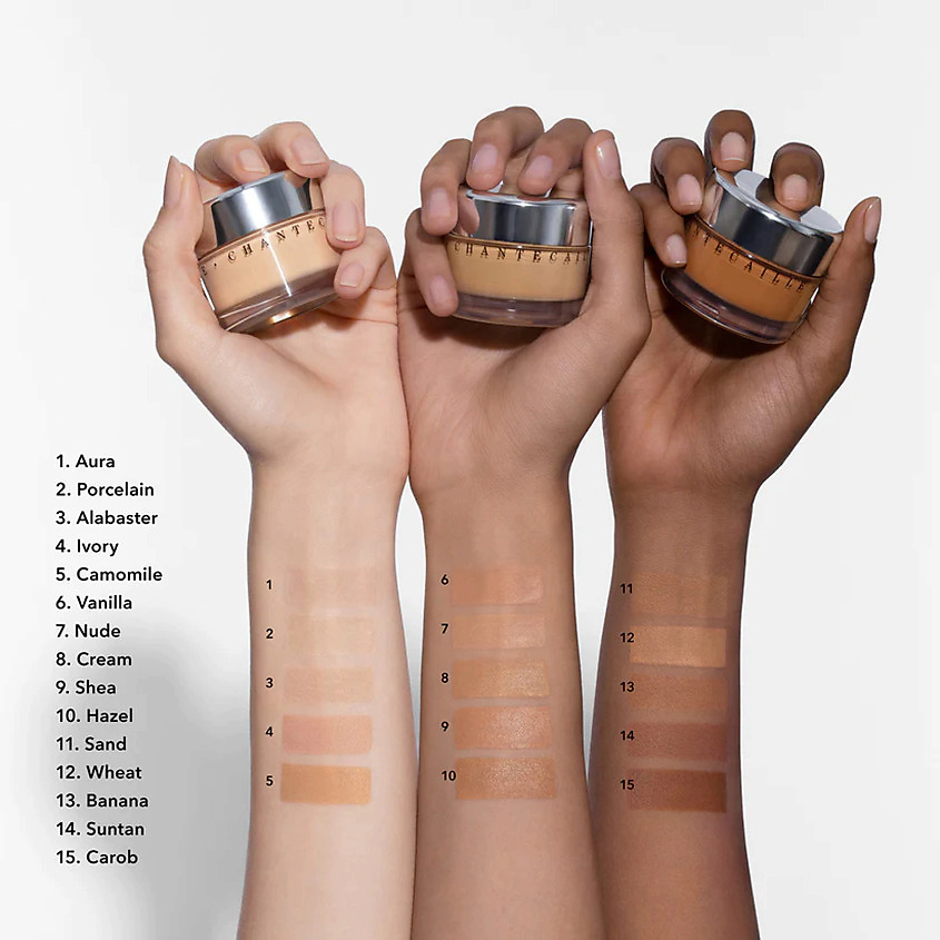 фото Chantecaille тональный крем-гель для лица future skin gel foundation