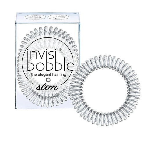 INVISIBOBBLE Резинка-браслет для волос invisibobble SLIM Chrome Sweet Chrome коэнзим q10 mishido 100 мг и жиросжигатель cla slim