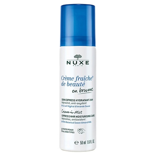 фото Nuxe мист для лица увлажняющий crème fraiche de beaute express 24 hr moisturising care