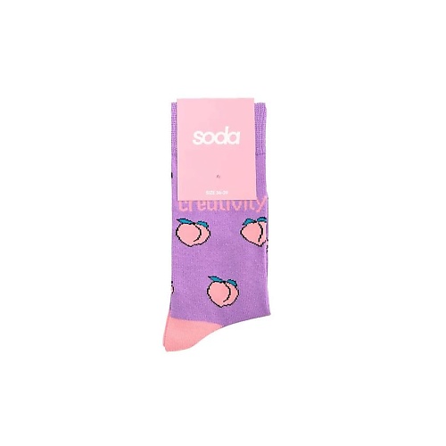 SODA Носки женские Peach носки в банке супержена женские микс