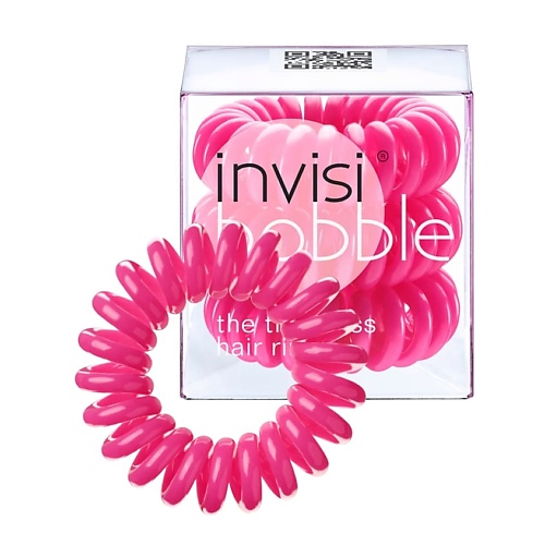 INVISIBOBBLE Резинка-браслет для волос invisibobble Candy Pink крем для волос fara wow colors оттеночный тон pink flamingo 80мл