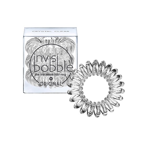 INVISIBOBBLE Резинка-браслет для волос invisibobble ORIGINAL Crystal Clear резинка браслет для волос power inv 65 65 металлик 3 шт