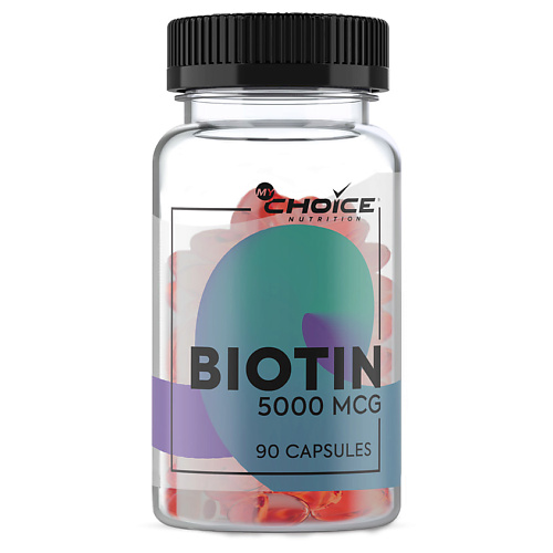 MYCHOICE NUTRITION Добавка Biotin 5000 mcg ( Биотин) MCN000003 MYCHOICE NUTRITION Добавка Biotin 5000 mcg ( Биотин) - фото 1