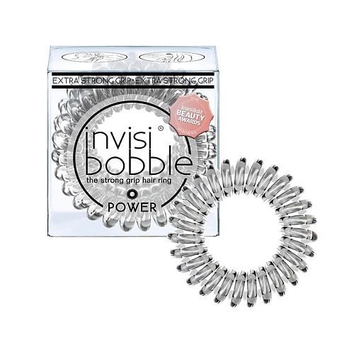INVISIBOBBLE Резинка-браслет для волос invisibobble POWER Crystal Clear wai ora салфетка для мытья стеклянных и зеркальных поверхностей crystal clear 1