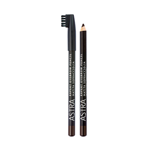 ASTRA Карандаш для бровей Expert eyebrow контурный контурный карандаш для бровей eveline eyebrow pencil blonde