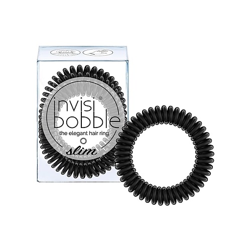 INVISIBOBBLE Резинка-браслет для волос invisibobble SLIM True Black INV003094