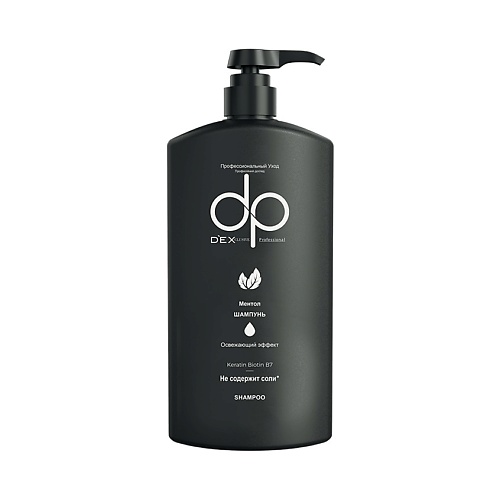 DEXCLUSIVE Шампунь для волос Ментол Professional Shampoo ollin professional шампунь стабилизатор service line shampoo stabilizer ph 3 5 1000 мл
