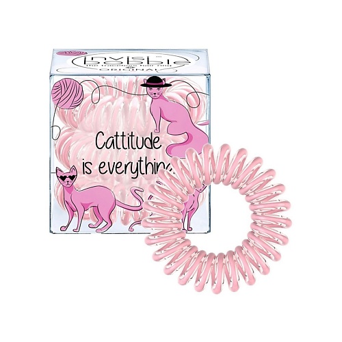 INVISIBOBBLE Резинка-браслет ORIGINAL Cattitude Is Everything ежедневник aesthetic b6 everything about me