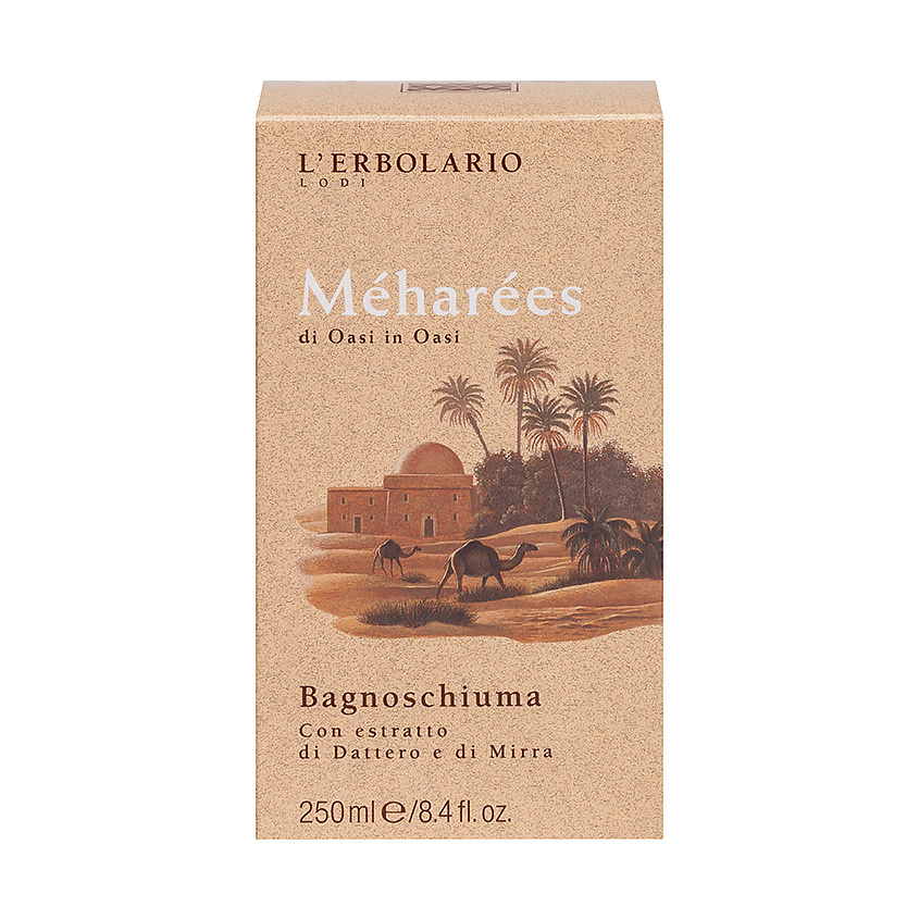 фото Lerbolario гель для душа с восточными пряностями meharees shower gel