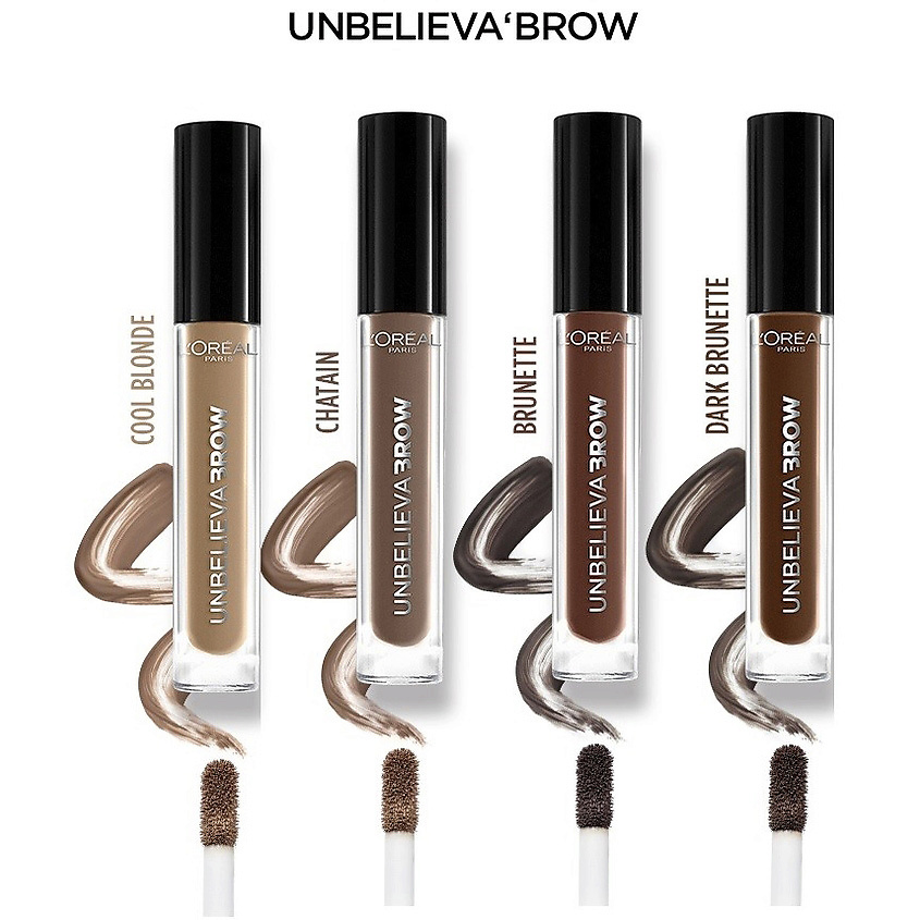 фото L'oréal paris стойкий тинт для бровей водостойкий unbelieva brow gel