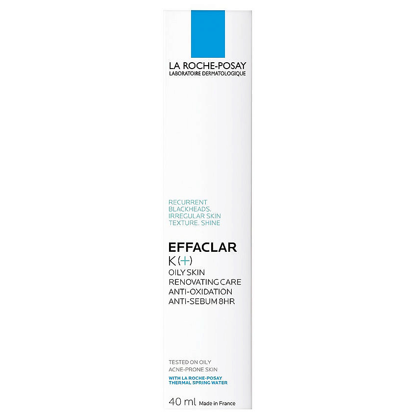 фото La roche-posay effaclar k(+) корректирующая эмульсия для лица с салициловой кислотой, карнозином и lha