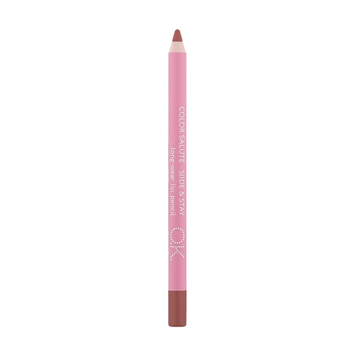 OK BEAUTY Стойкий карандаш для губ COLOR SALUTE SLIDE & STAY карандаш для губ tf cosmetics of color т 200 нежно розовый