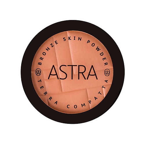 ASTRA Бронзер для лица Bronze skin powder пудра для лица astra make up natural skin powder компактная 33 beige