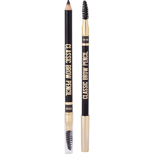 STELLARY Карандаш для бровей с аппликатором Eyebrow Pencil карандаш для бровей eye brow pencil 6 087 02 2 темно коричневый 1 г