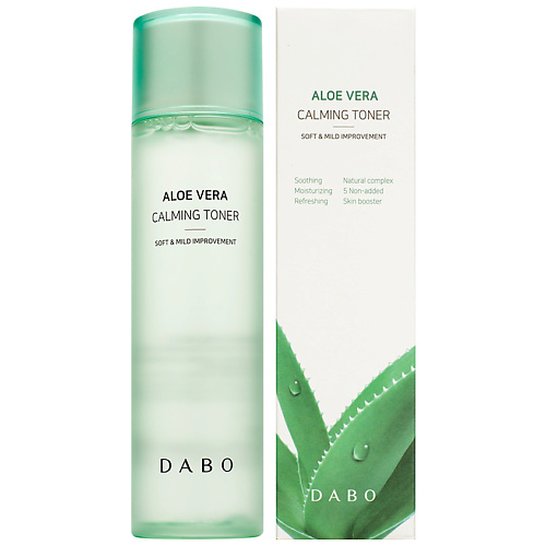 Тонер для лица DABO Тонер для лица успокаивающий с экстрактом алоэ Aloe Vera Calming Toner