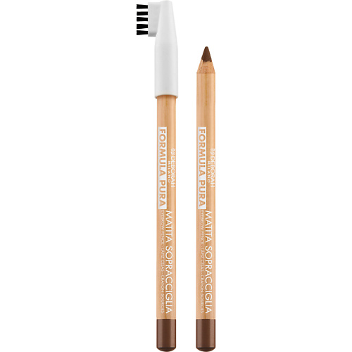 DEBORAH MILANO Карандаш для бровей Formula Pura Eyebrow Pencil pupa карандаш для бровей 003 темно коричневый true eyebrow pencil 1 г