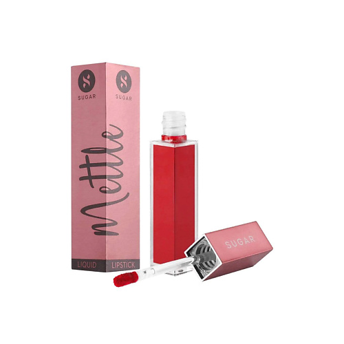 SUGAR Помада для губ жидкая Mettle Liquid Lipstick помада для губ provoc mattadore liquid lipstick матовая жидкая тон 04 freedom 5 г
