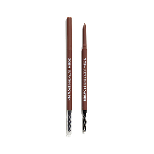 GOSH Карандаш для бровей ультратонкий Ultra Thin Brow Pen influence beauty ультратонкий автоматический карандаш для бровей brow robot 03 темно русый 0 1 г