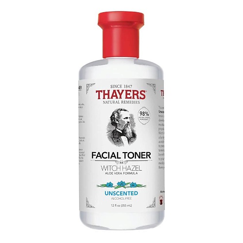 THAYERS Тонер для лица без спирта с гамамелисом Witch Hazel Unscented Facial Toner fork the witch and the worm