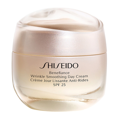 SHISEIDO Дневной крем для лица, разглаживающий морщины Benefiance Wrinkle Smoothing Day Cream shiseido щеточка для очищения и массажа лица cleansing massage brush