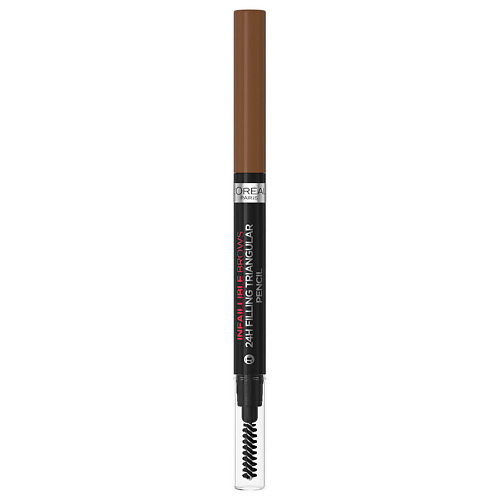L'ORÉAL PARIS Карандаш для бровей Infaillible Brows Triangular Pencil карандаш для бровей eye brow pencil 6 087 02 2 темно коричневый 1 г