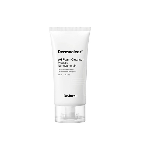 DR. JART+ Пенка для умывания глубокого очищения для чувствительной кожи Dermaclear pH Foam Cleanser yu r кислородная пенка для умывания oxygen foam cleanser 120