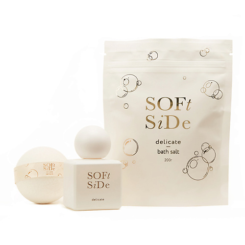 SOFT SIDE Парфюмерный набор Delicate набор средств для волос lunaline delicate care шампунь бальзам