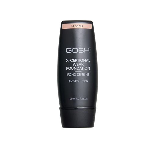 GOSH Тональный крем для лица X-Ceptional Wear Foundation крем тональный arive makeup сияющий comfy glow foundation neutral тон 04 30 мл