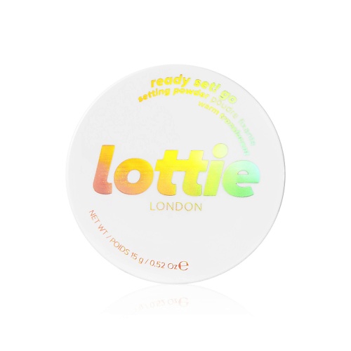 LOTTIE LONDON Финишная полупрозрачная пудра Ready Set! Go