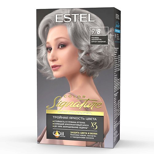 фото Estel professional крем-гель краска для волос color signature