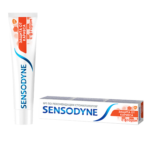 

SENSODYNE зубная паста Защита от Кариеса с фтором, зубная паста Защита от Кариеса с фтором