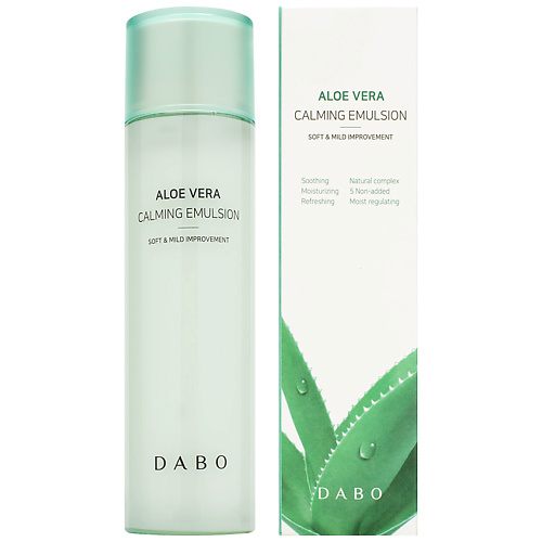 DABO Эмульсия для лица успокаивающая с экстрактом алоэ Aloe Vera Calming Emulsion DBO000004