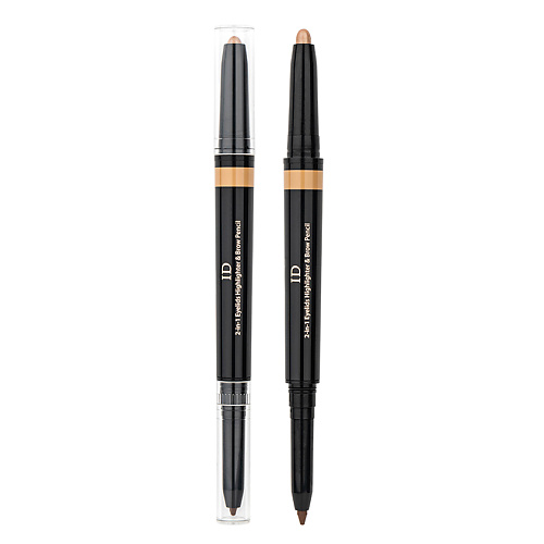 ЛЭТУАЛЬ 2-в-1 хайлайтер для век и карандаш для бровей ID лэтуаль sophisticated scent of moscow 10
