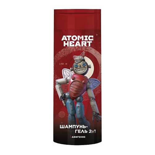 ATOMIC HEART Шампунь-гель тонизирующий 2 в 1 для мужчин средство для мужчин atomic heart 4 в 1 универсальное 400 мл