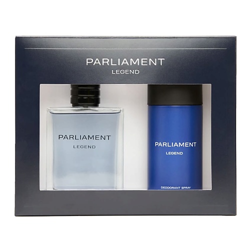 PARLIAMENT Парфюмерный набор с дезодорантом-антиперспирантом Legend parliament platinum 100