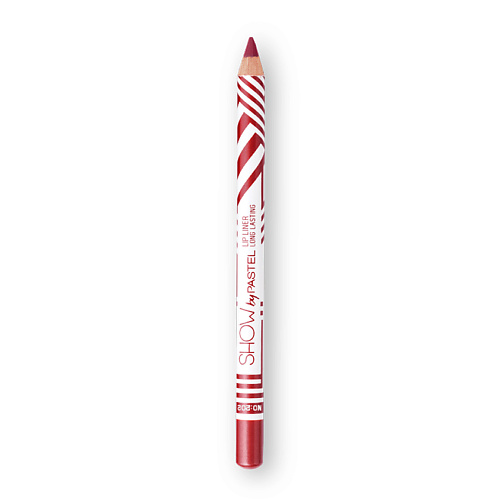 PASTEL Контурный карандаш для губ SHOW BY PASTEL LIP LINER LONG LASTING pastel контурный карандаш для глаз show by pastel eye liner long lasting