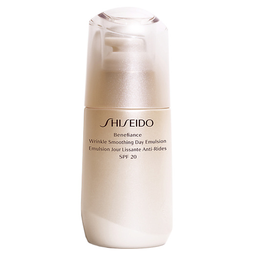 SHISEIDO Эмульсия дневная, разглаживающая морщины Benefiance shiseido маска ночная восстанавливающая ibuki