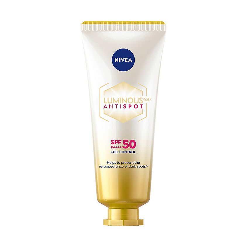 фото Nivea крем-флюид выравнивающий тон против пигментации luminous630 spf 50 pa+++