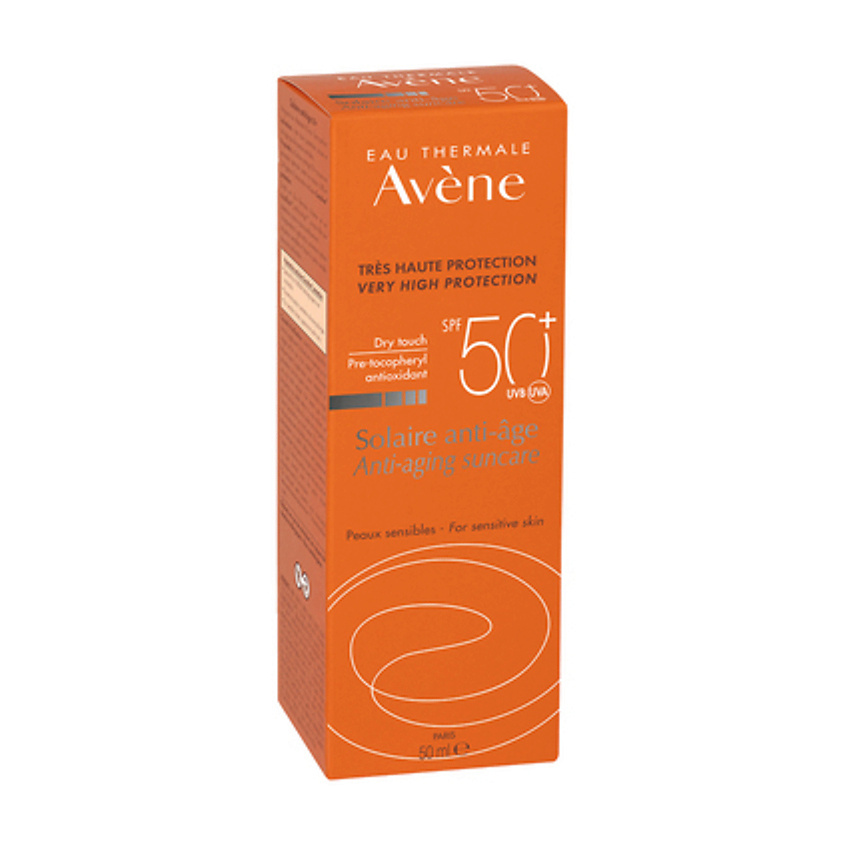 фото Avene cолнцезащитный анти-возрастной крем spf 50+ very high protection anti-aging suncare