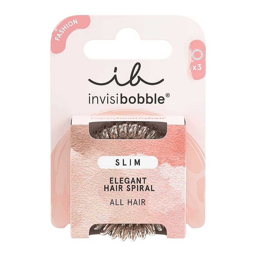 INVISIBOBBLE Резинка-браслет для волос Slim Bronze Me Pretty, фото 3