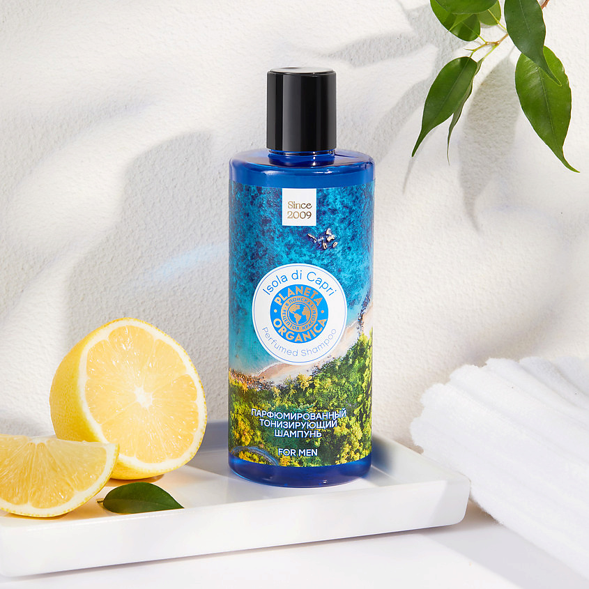 фото Planeta organica шампунь isola di capri perfumed shampoo for men