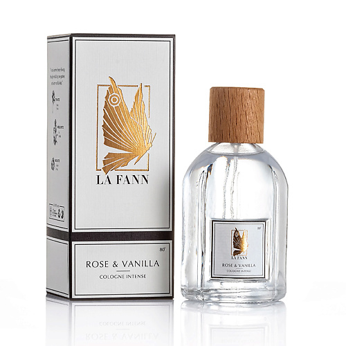 Одеколон LA FANN Rose & Vanilla Cologne Intense