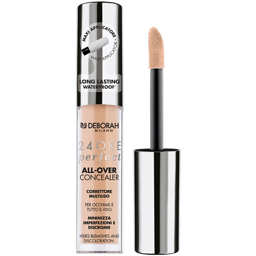 Консилер DEBORAH MILANO Корректор жидкий 24 ORE PERFECT ALL OVER CONCEALER