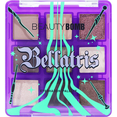 BEAUTY BOMB Палетка теней Bellatris influence beauty палетка теней для век metaverse