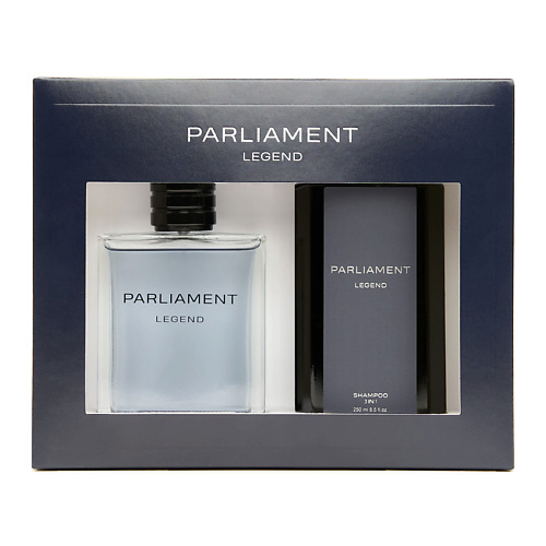 PARLIAMENT Парфюмерно-косметический набор с шампунем 3в1 Legend parliament platinum 100