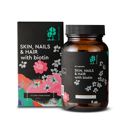 SMARTLIFE Кожа, ногти и волосы с биотином Skin, Nails & Hair with Biotin