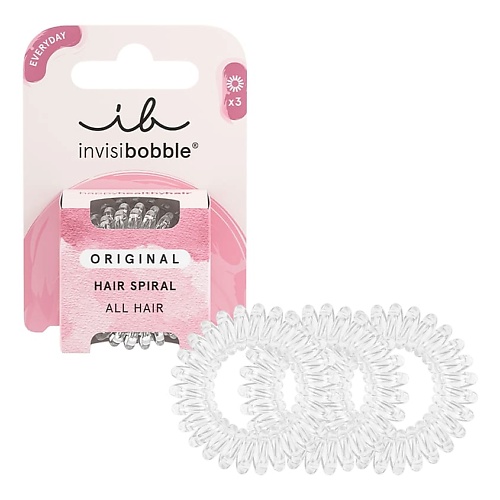 INVISIBOBBLE Резинка-браслет для волос Original Crystal Clear invisibobble резинка браслет для волос invisibobble sprunchie slim bella chrome